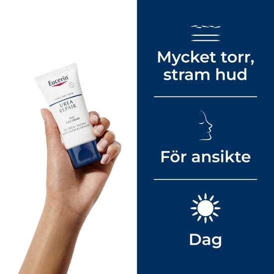 Eucerin UreaRepair Day Face Cream 5% Urea 50 ml