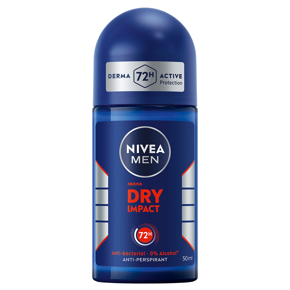 NIVEA MEN Antiperspirant Deo Dry Impact Roll On 50 ml