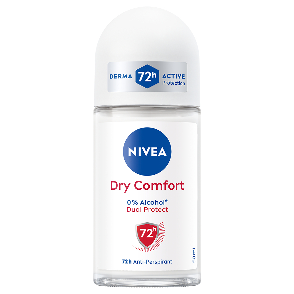NIVEA Antiperspirant Deo Dry Comfort Roll On 50 ml
