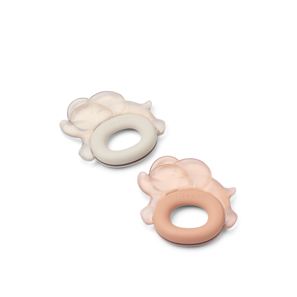 LIEWOOD Rita Kylande Bitring Elephant Pale tuscany/Sandy 2-pack