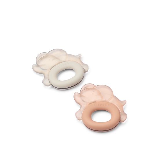 LIEWOOD Rita Kylande Bitring Elephant Pale tuscany/Sandy 2-pack