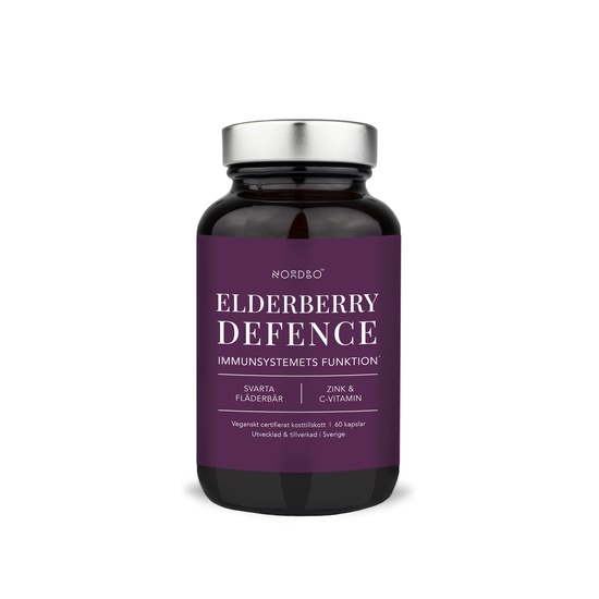 Nordbo Elderberry Defence 60 kapslar