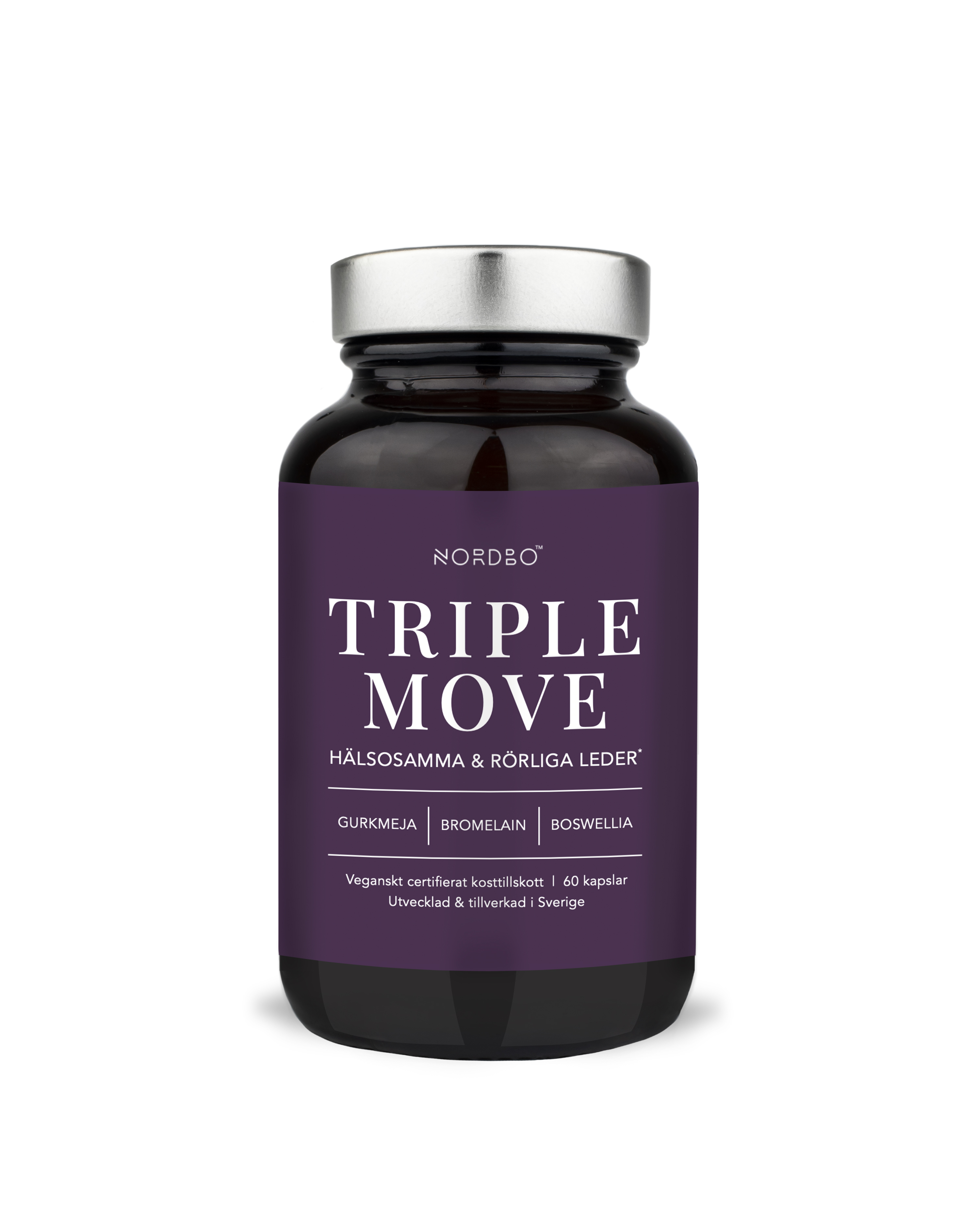 Nordbo Triple Move 60 kapslar
