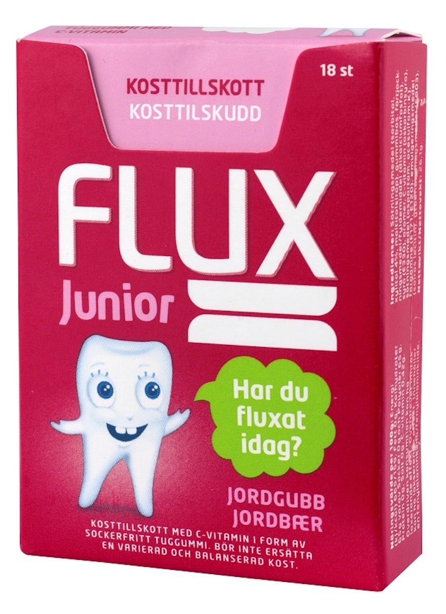 Flux Junior Tuggummi 18 st