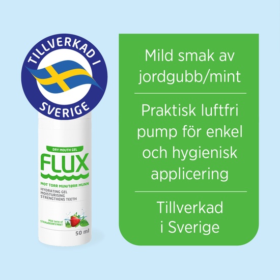 Flux Dry Mouth Återfuktande Mungel 50 ml