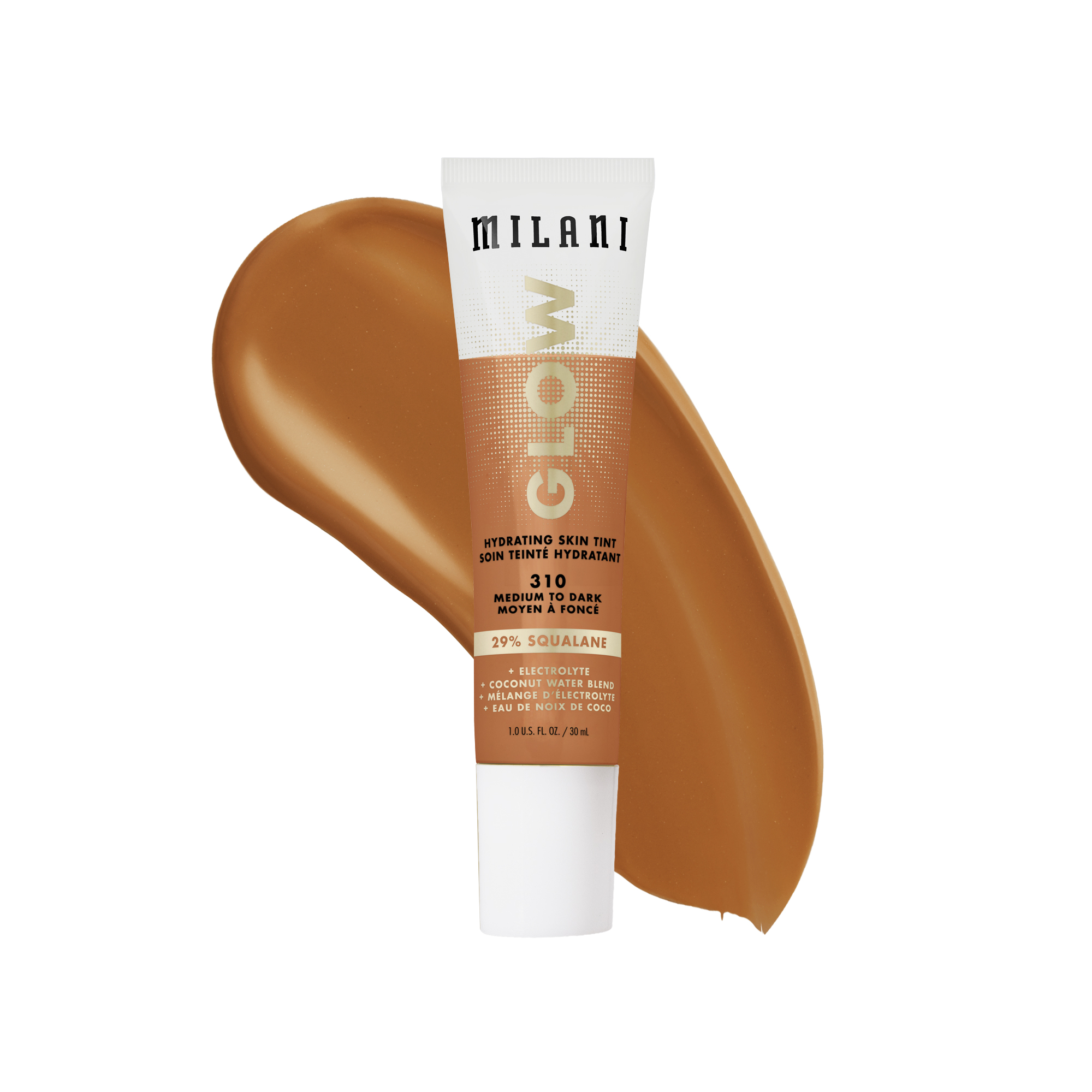 Milani Glow Hydrating Skin Tint Medium to Dark 30 ml