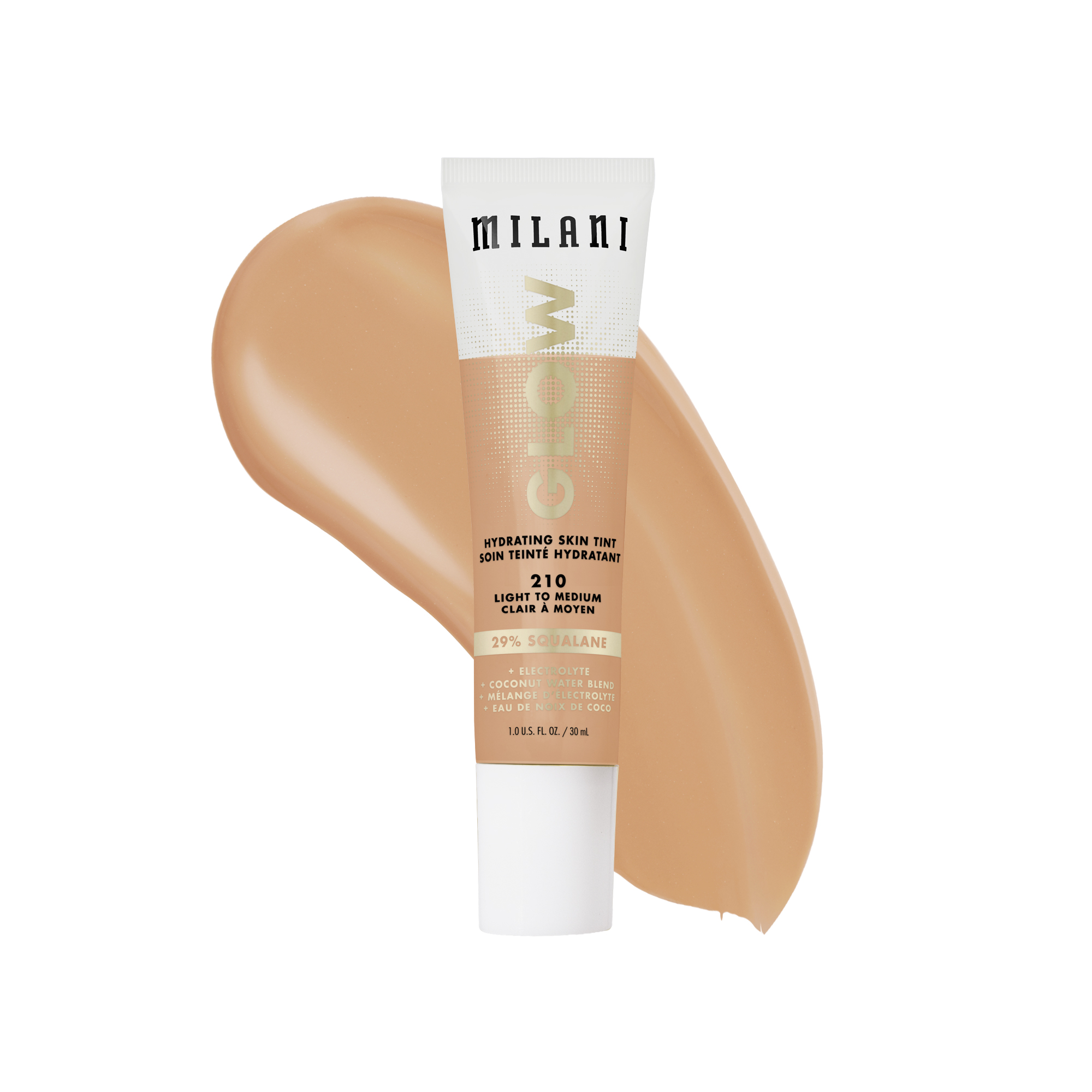 Milani Glow Hydrating Skin Tint Light to Medium 30 ml
