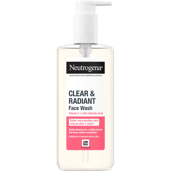 Neutrogena®Clear & Radiant Face Wash 200 ml