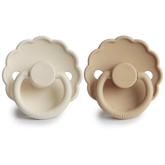 FRIGG Daisy Silikon Strl 1 Cream/Croissant 2-pack