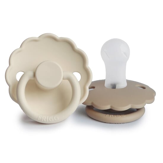 FRIGG Daisy Silikon Strl 1 Cream/Croissant 2-pack