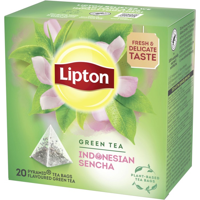 Lipton Green Tea Sencha 20 tepåsar