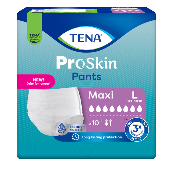 TENA Pants Maxi Byxskydd L 10 st