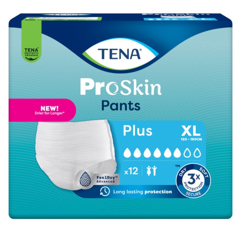 TENA Pants Plus Byxskydd XL 12 st