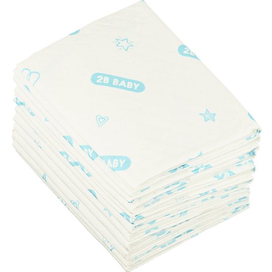 2B Baby Skötbordsunderlägg 45 x 60 cm 12-pack