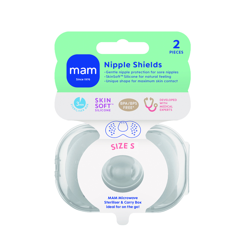 MAM Nipple Shields Small 2-pack