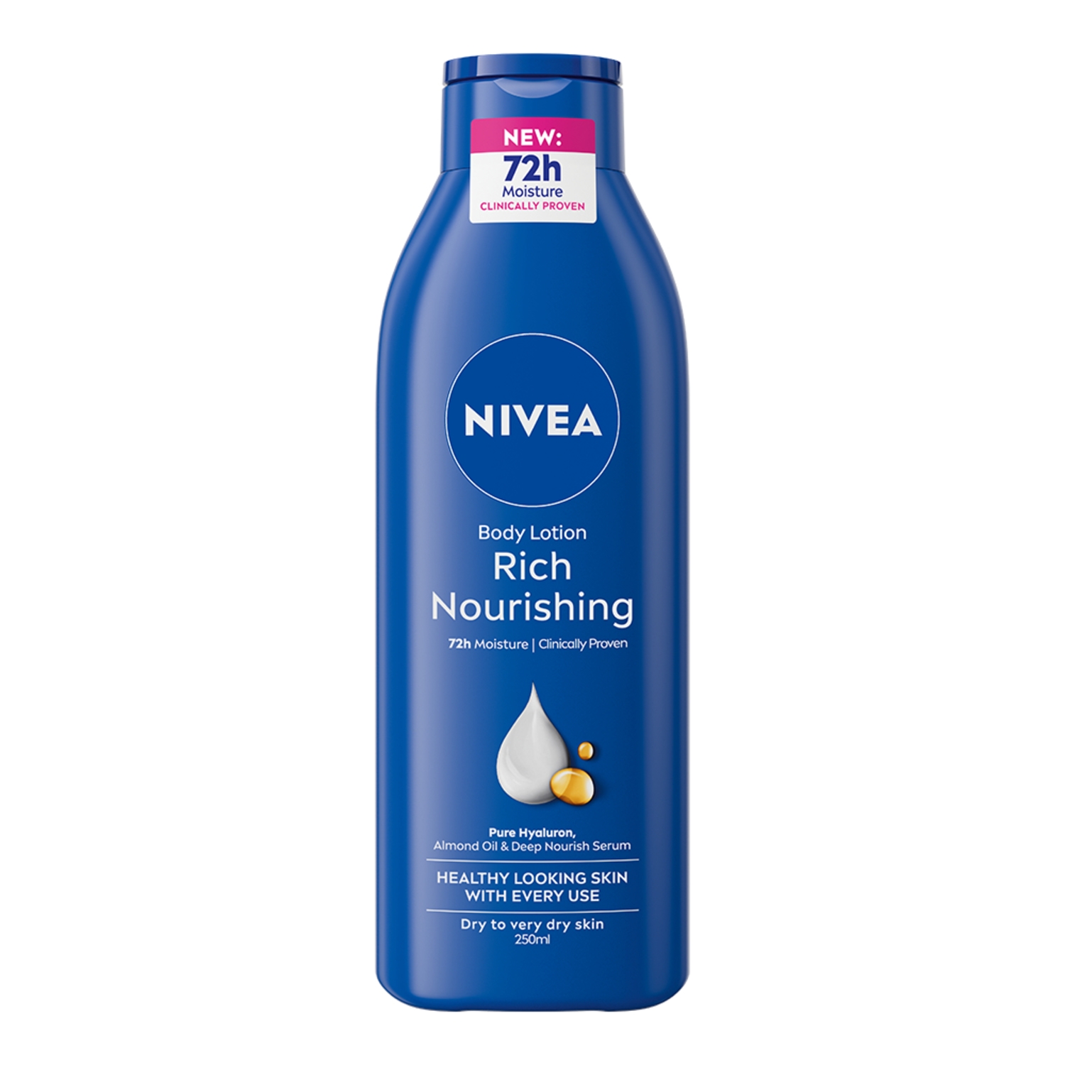 Alternativ bild 1 för NIVEA Body Lotion Rich Nourishing 250 ml