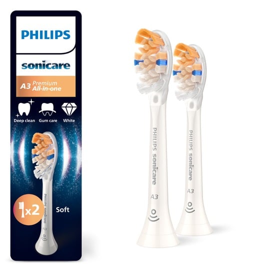 Philips Sonicare Borsthuvuden Premium All-in-One Vit 2-pack