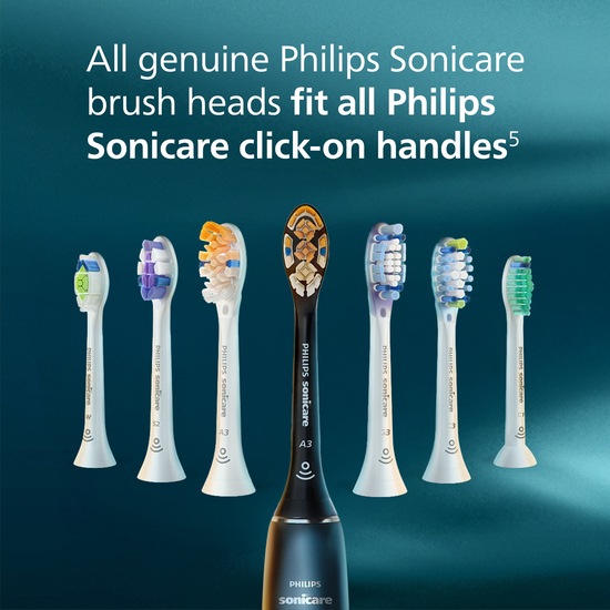 Philips Sonicare Borsthuvuden Premium Plaque Defence Svart 4-pack