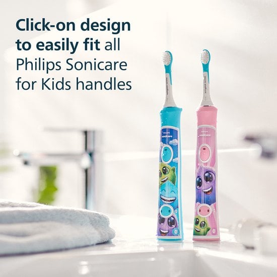 Philips Sonicare Borsthuvuden For Kids 3 år+ 2-pack
