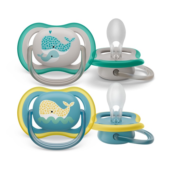 Philips Avent Ultra Air Napp 18 mån+ Grå & Blå 2-pack