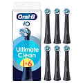 Oral-B iO Ultimate Clean Tandborsthuvuden Svart 6 st