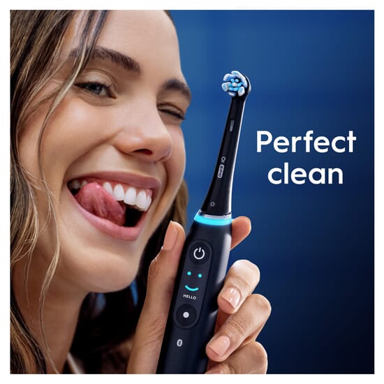 Oral-B iO Ultimate Clean Tandborsthuvuden Svart 8 st