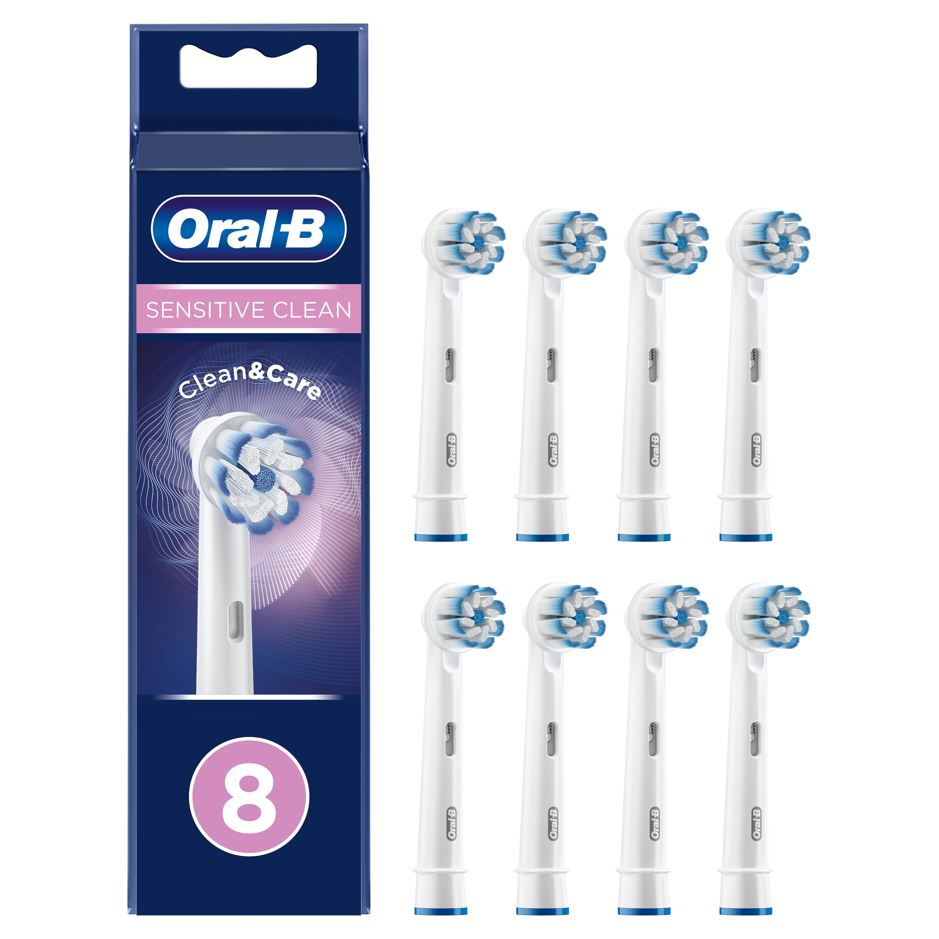 Oral-B Sensitive Clean Tandborsthuvuden 8 st