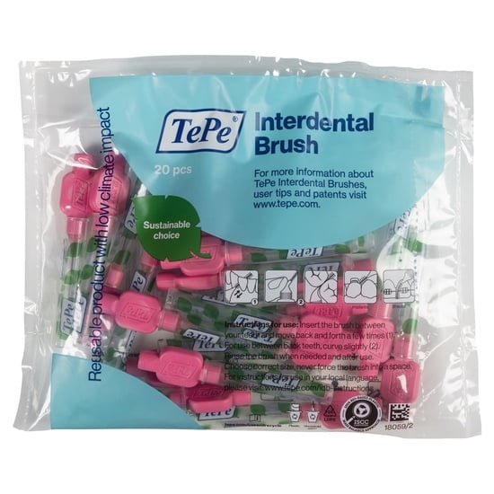TePe Mellanrumsborste Original 0,4 mm Rosa 20-pack