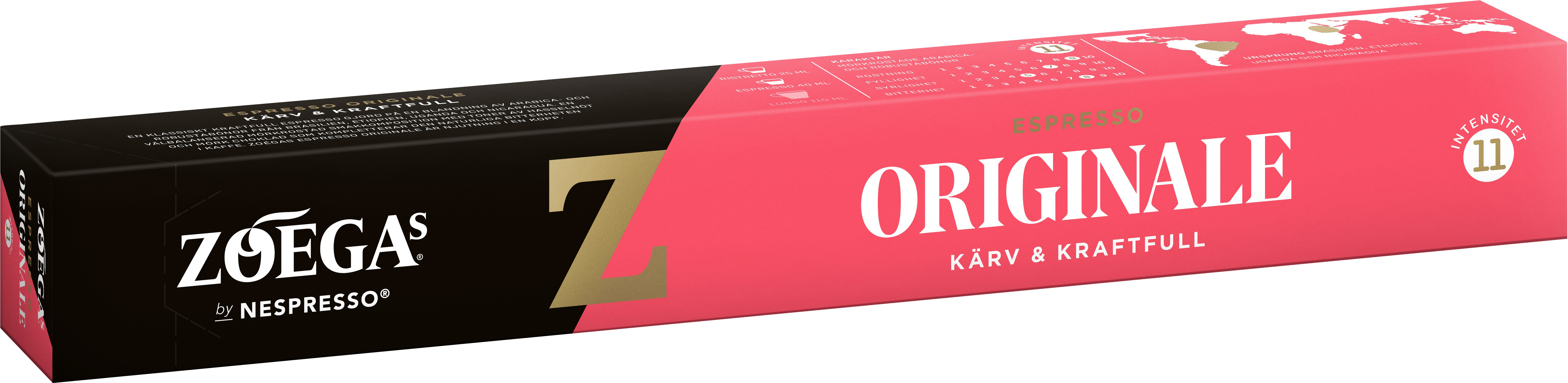 Zoégas by Nespresso Espresso Originale 10 kapslar
