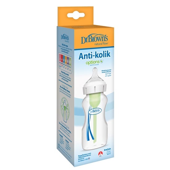 Dr Brown Wide-Neck Options + Flaska 270 ml