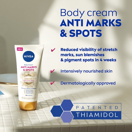 NIVEA Body Lotion Luminous630 Body Cream Anti Marks & Spots 200 ml