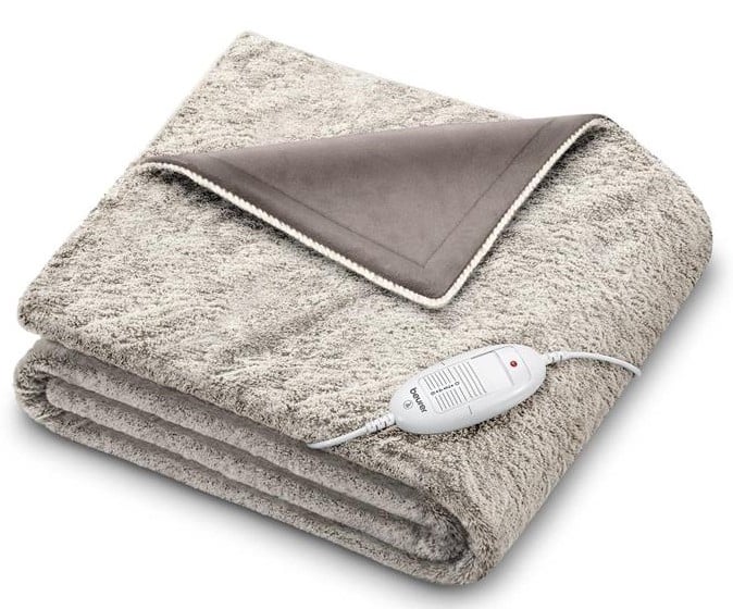 Beurer HD75 Nordic Cosy – supermjuk filt med belyst kontroll