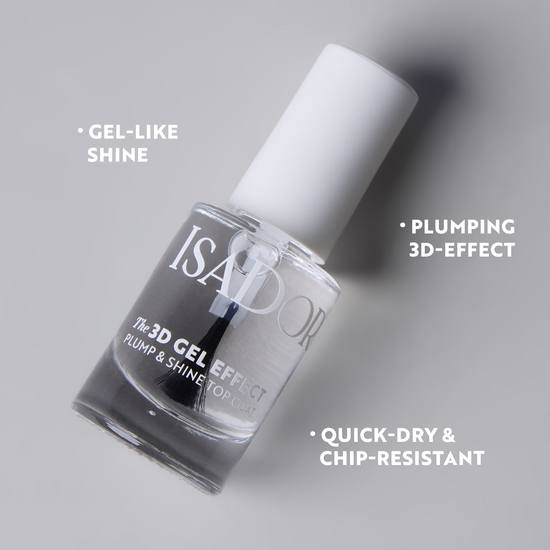 IsaDora The 3D Gel Effect Plump & Shine Top Coat 11 Plump & Shine 5 ml