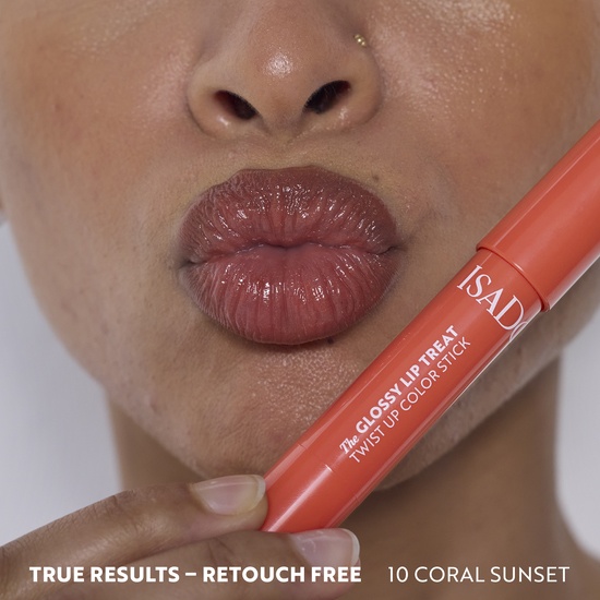 IsaDora The Glossy Lip Treat Twist Up Color Stick 02 Mocha Dream 3,3 g