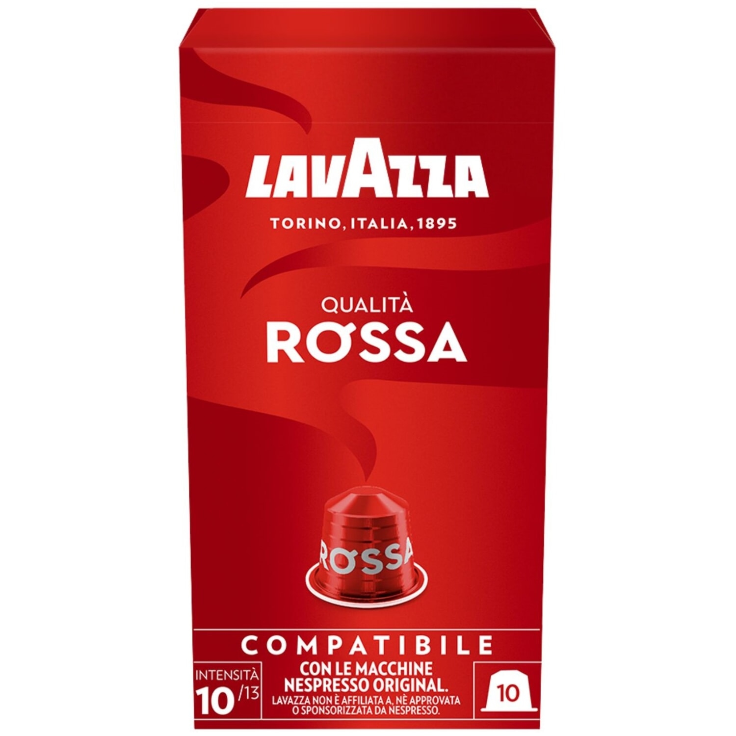 Alternativ bild 1 för Lavazza Qualità Rossa kaffekapslar, 10 st