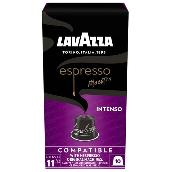 Lavazza Espresso Intenso Kaffekapslar 10-pack