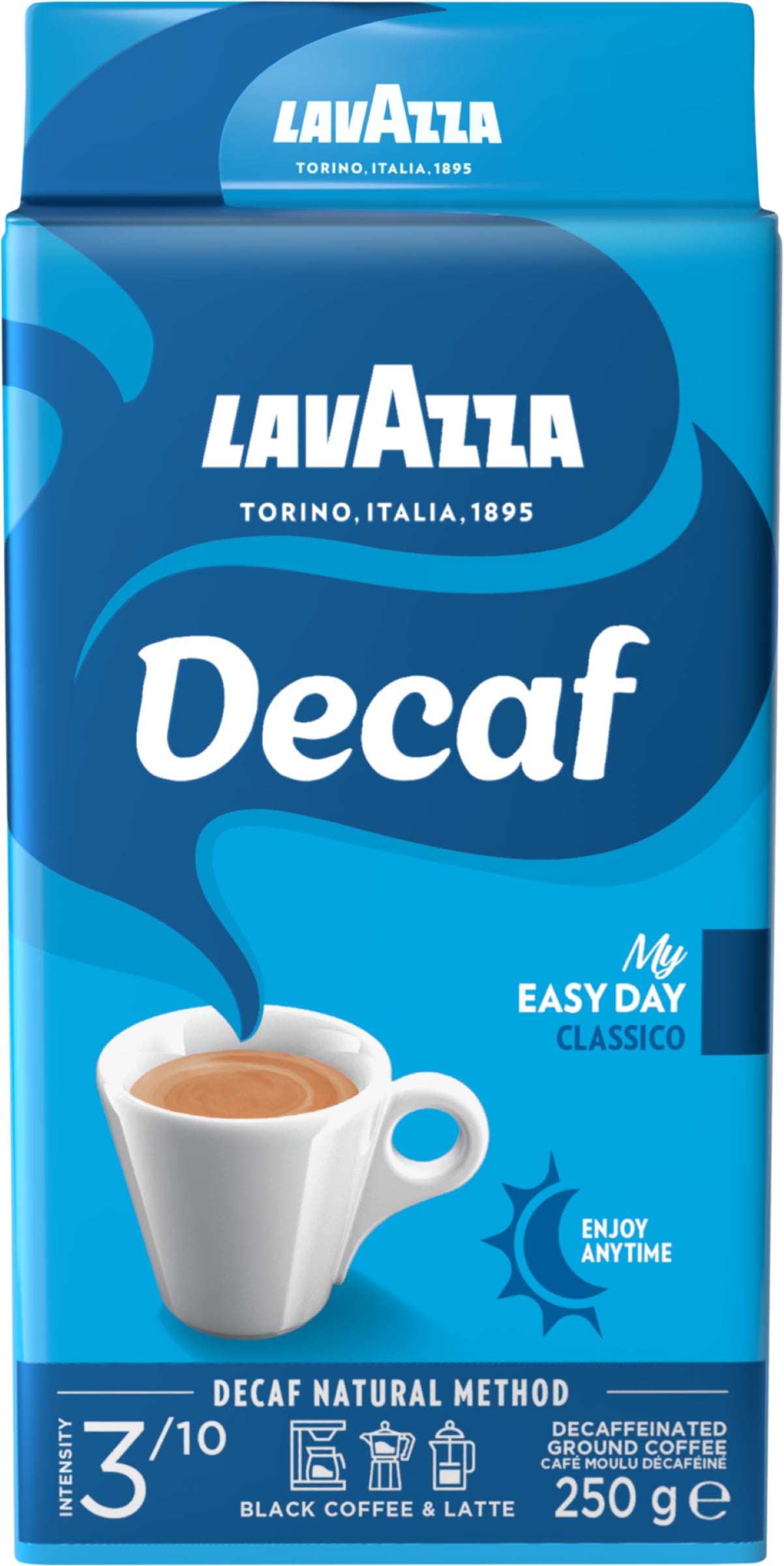 Lavazza Decaf Classico Espressomalet 250 g