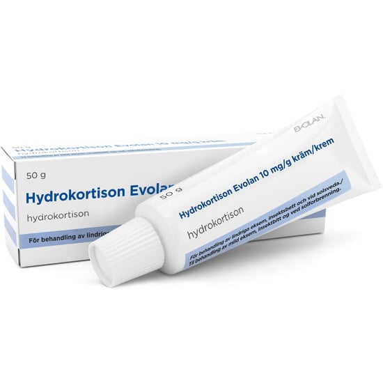 Hydrokortison Evolan 10 mg/g 50 gram Kräm