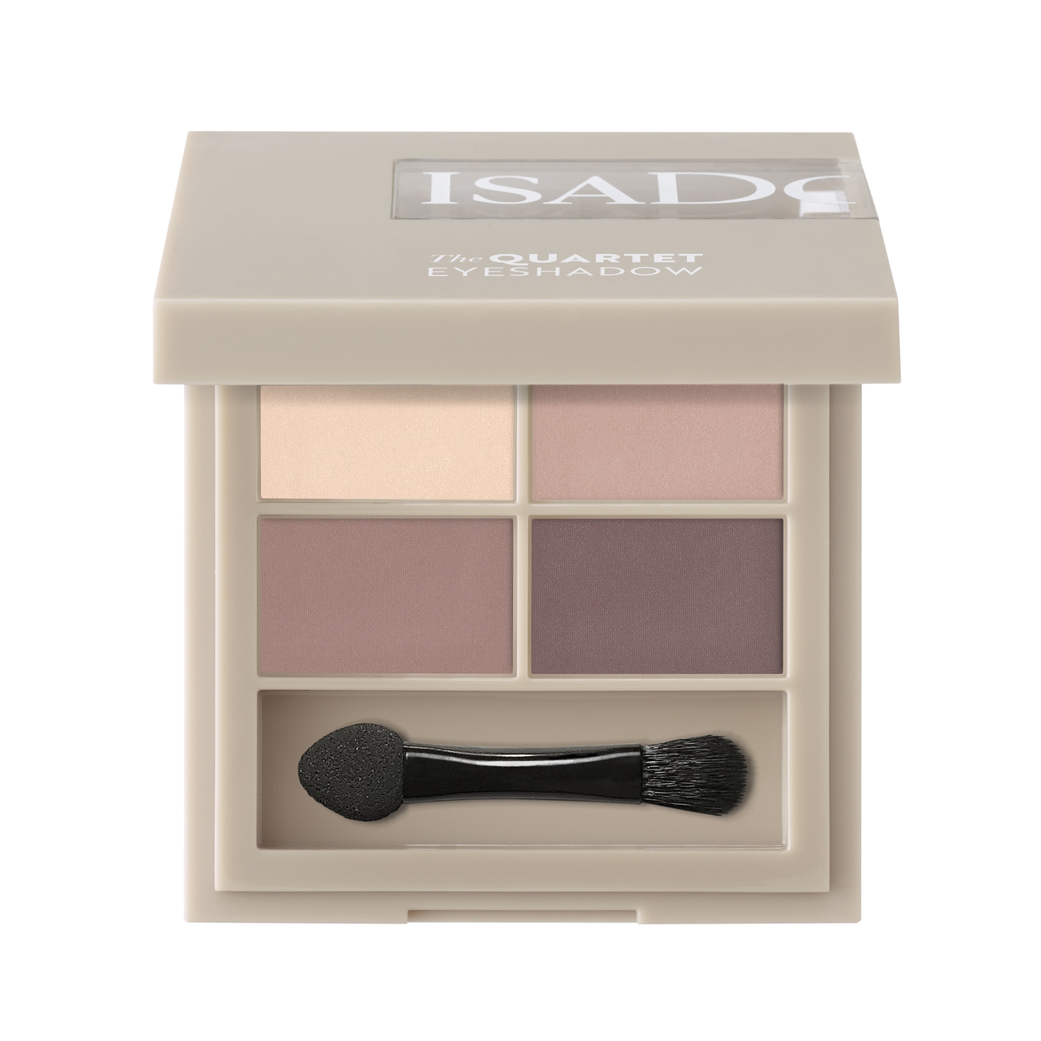 Alternativ bild 1 för IsaDora The Eyeshadow Quartet 01 Muddy Nudes