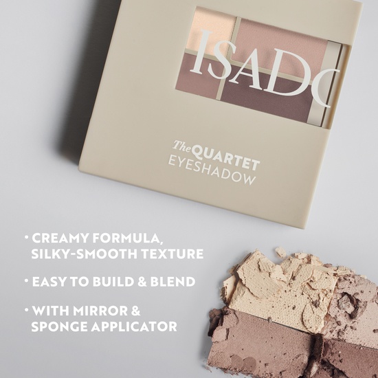 IsaDora The Eyeshadow Quartet 03 Smoky Eyes 3,5 g