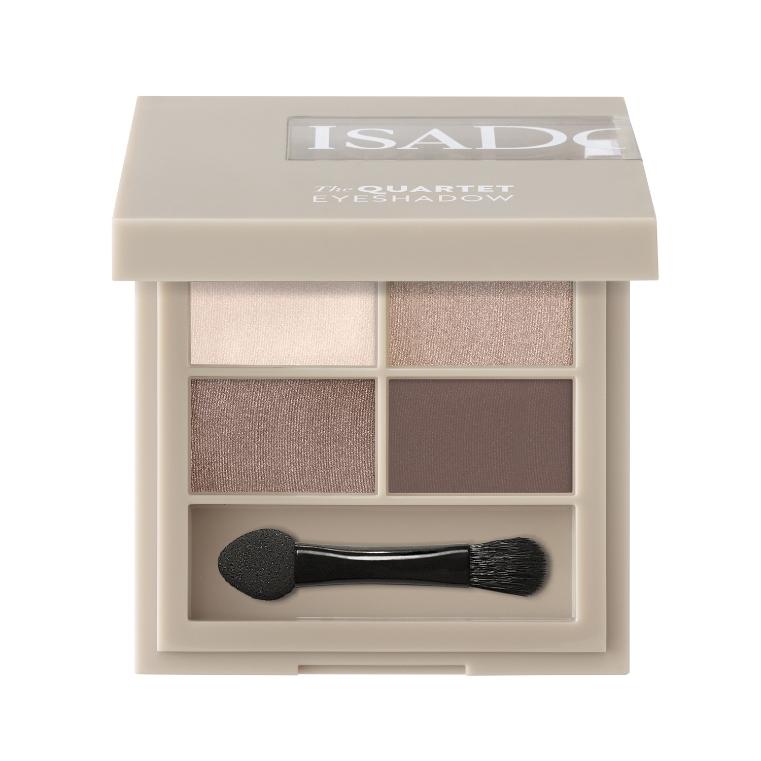 Alternativ bild 1 för IsaDora The Eyeshadow Quartet 04 Cappuccino