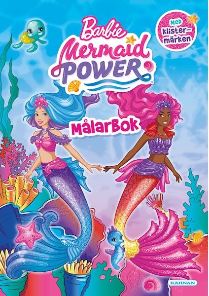 Barbie Mermaid Power Målarbok 