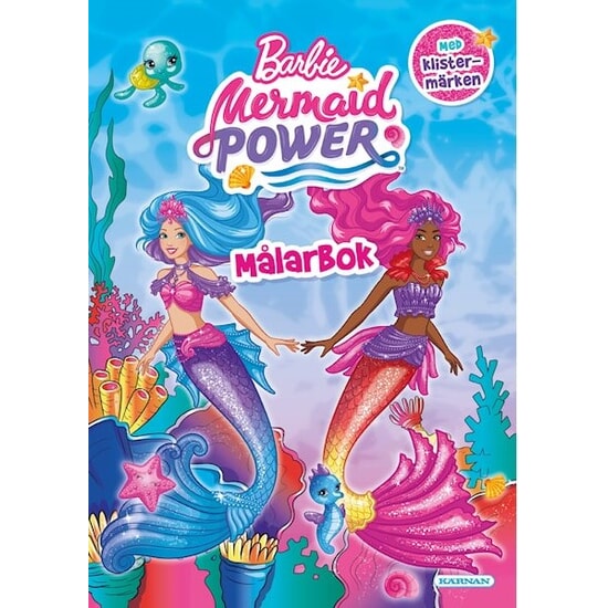 Barbie Mermaid Power Målarbok 