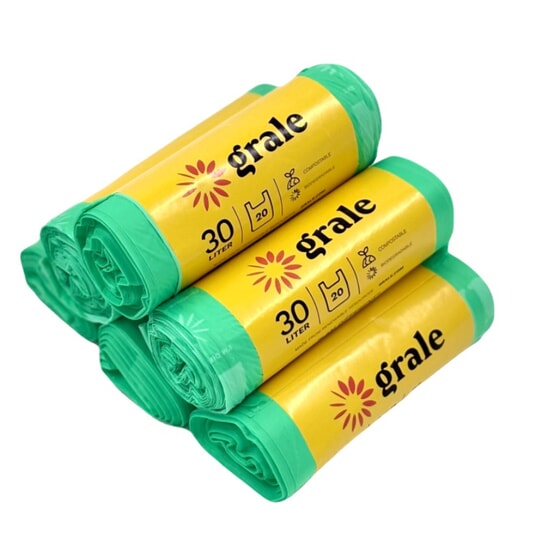 Grale Avfallspåse Soppåse Extra Stark 30L 20-pack