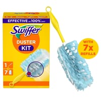 Swiffer Duster Kit med 1 Handtag + 7 Dammvippa Refiller