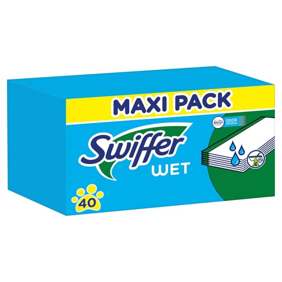 Swiffer Pet Wet Fuktiga Rengöringsdukar för Golv 2 x 20 st