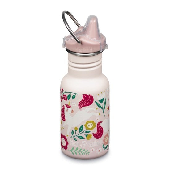 Klean Kanteen Kid Classic Narrow Leaping Unicorns w/ Kid Sippy Cap 355 ml