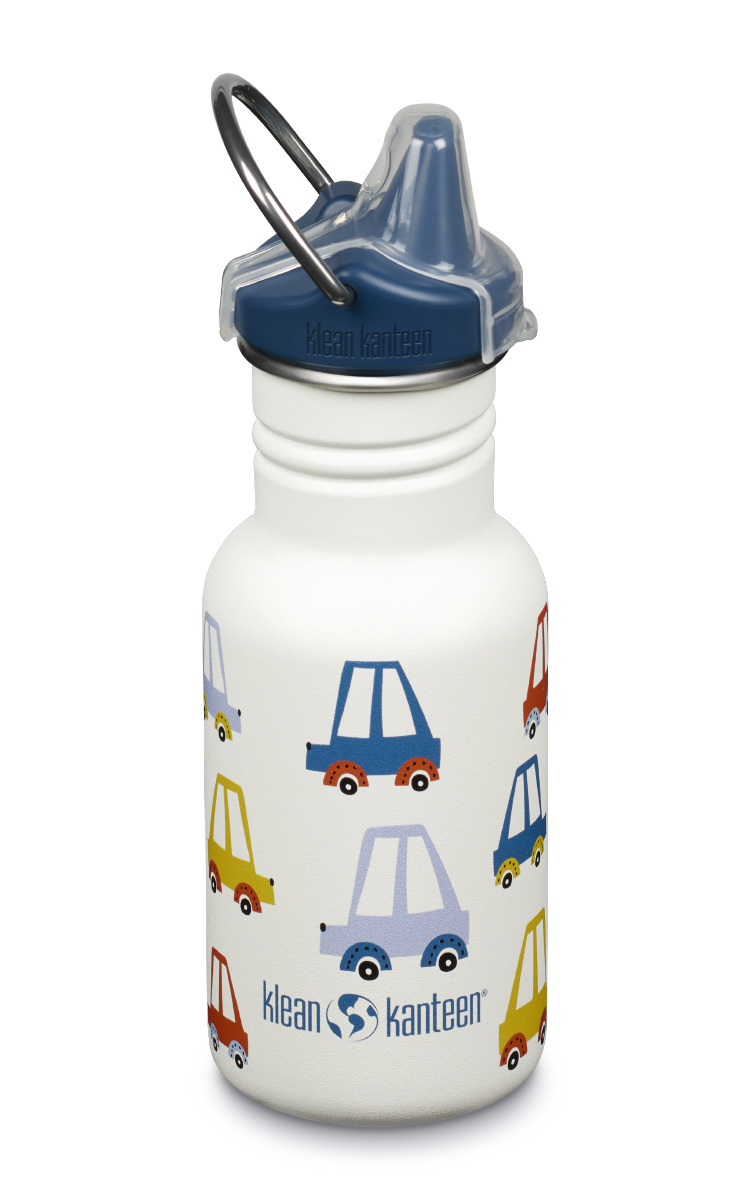 Klean Kanteen Kid Classic Narrow Cars w/ Kid Sippy Cap 355 ml