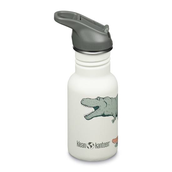 Klean Kanteen Kid Classic Narrow Dino Skate w/ Flip Seal Sport Cap 355 ml