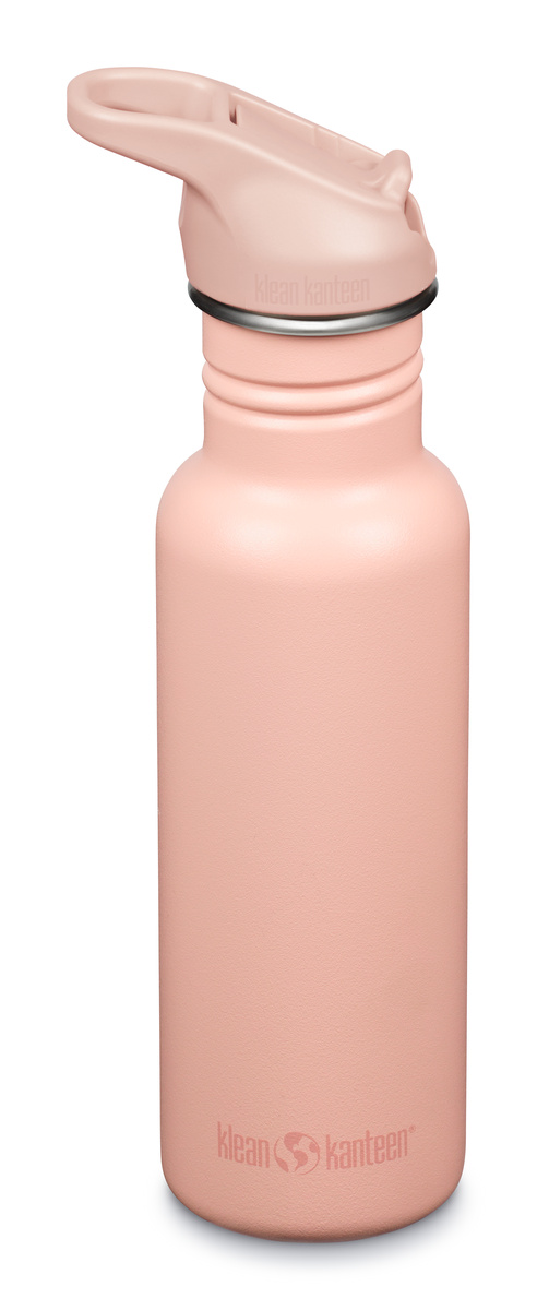 Klean Kanteen Classic Peach Parfait w/ Flip Seal Sport Cap 800 ml